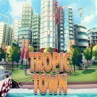Med den aktuella spel Sword of Xolan för Android ladda ner gratis Tropic town: Island city bay till den andra mobiler eller surfplattan.