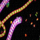 Med den aktuella spel Fantastic runner: Run for team för Android ladda ner gratis Worms Zone .io - Hungry Snake till den andra mobiler eller surfplattan.