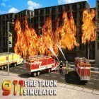 Med den aktuella spel Offroad grand monster truck hill drive för Android ladda ner gratis 911 rescue fire truck: 3D simulator till den andra mobiler eller surfplattan.