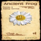 Med den aktuella spel Let's Create! Pottery för Android ladda ner gratis Ancient Frog till den andra mobiler eller surfplattan.