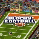 Med den aktuella spel Cartoon city 2: Farm to town för Android ladda ner gratis Blocky football till den andra mobiler eller surfplattan.