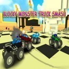 Med den aktuella spel Miga town: My TV shows för Android ladda ner gratis Blocky monster truck smash till den andra mobiler eller surfplattan.