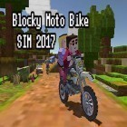 Med den aktuella spel Fun gun: Funny logical shooter för Android ladda ner gratis Blocky moto bike sim 2017 till den andra mobiler eller surfplattan.