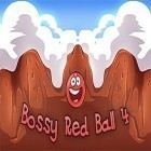 Med den aktuella spel Diversion för Android ladda ner gratis Bossy red ball 4 till den andra mobiler eller surfplattan.