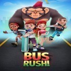 Med den aktuella spel Flying Car Crash: Real Stunts för Android ladda ner gratis Bus rush till den andra mobiler eller surfplattan.