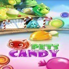 Med den aktuella spel Finding fish frenzy: Seashells för Android ladda ner gratis Candy pets till den andra mobiler eller surfplattan.