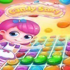 Med den aktuella spel Candy land för Android ladda ner gratis Candy story till den andra mobiler eller surfplattan.