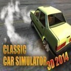 Med den aktuella spel Survive! Mola mola! för Android ladda ner gratis Classic car simulator 3D 2014 till den andra mobiler eller surfplattan.