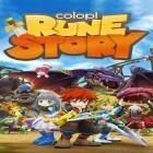 Med den aktuella spel Farm Town (Hay day) för Android ladda ner gratis Colopl: Rune story till den andra mobiler eller surfplattan.