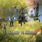 Med den aktuella spel Escape from Solomon island för Android ladda ner gratis Copter vs aliens till den andra mobiler eller surfplattan.