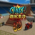 Med den aktuella spel Race Stunt Fight för Android ladda ner gratis Crazy biker 3D till den andra mobiler eller surfplattan.