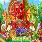 Med den aktuella spel Demons land för Android ladda ner gratis Dragon story: Country picnic till den andra mobiler eller surfplattan.