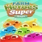 Med den aktuella spel Escape from Solomon island för Android ladda ner gratis Farm heroes: Super saga till den andra mobiler eller surfplattan.