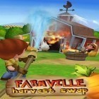 Med den aktuella spel Defender II för Android ladda ner gratis Farmville: Harvest swap till den andra mobiler eller surfplattan.