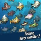 Med den aktuella spel Demon dash för Android ladda ner gratis Fishing: River monster 2 till den andra mobiler eller surfplattan.