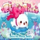 Med den aktuella spel Candy gems and sweet jellies för Android ladda ner gratis Fluffy Diver till den andra mobiler eller surfplattan.