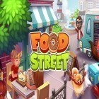 Med den aktuella spel Swoopy space: Spooky place this Halloween för Android ladda ner gratis Food street till den andra mobiler eller surfplattan.