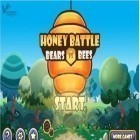 Med den aktuella spel Nyan cat: Candy match för Android ladda ner gratis Honey Battle - Bears vs Bees till den andra mobiler eller surfplattan.