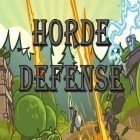 Med den aktuella spel Lyne för Android ladda ner gratis Horde defense till den andra mobiler eller surfplattan.