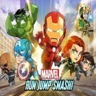 Med den aktuella spel Geometry darkness för Android ladda ner gratis Marvel: Run jump smash! till den andra mobiler eller surfplattan.