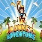 Med den aktuella spel Prop crush för Android ladda ner gratis Monkey adventure till den andra mobiler eller surfplattan.