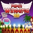 Med den aktuella spel Monthly Entertainment för Android ladda ner gratis Papa's wingeria HD till den andra mobiler eller surfplattan.