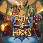 Med den aktuella spel Castle defense: Invasion för Android ladda ner gratis Party of heroes till den andra mobiler eller surfplattan.