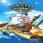 Med den aktuella spel Prehistoric Journey för Android ladda ner gratis Pirates storm: Naval battles till den andra mobiler eller surfplattan.