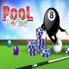 Med den aktuella spel Tropical wars för Android ladda ner gratis Pool live tour till den andra mobiler eller surfplattan.