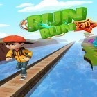 Med den aktuella spel Blocky traffic racer för Android ladda ner gratis Run run 3D till den andra mobiler eller surfplattan.