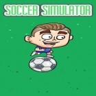Med den aktuella spel Hungry shark: Heroes för Android ladda ner gratis Soccer simulator till den andra mobiler eller surfplattan.