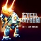 Med den aktuella spel Block mania: Blast för Android ladda ner gratis Steel Mayhem: Battle commander till den andra mobiler eller surfplattan.