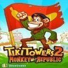 Med den aktuella spel Jam city för Android ladda ner gratis Tiki Towers 2 Monkey Republic till den andra mobiler eller surfplattan.
