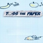 Med den aktuella spel Clumsy hero för Android ladda ner gratis Toss the paper till den andra mobiler eller surfplattan.