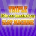 Med den aktuella spel Christmas bubble för Android ladda ner gratis Triple 200x one hundred pay: Slot machine till den andra mobiler eller surfplattan.