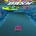 Med den aktuella spel Candy land för Android ladda ner gratis Turbo boat dash till den andra mobiler eller surfplattan.