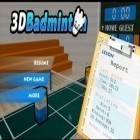 Med den aktuella spel Music racer för Android ladda ner gratis 3D Badminton till den andra mobiler eller surfplattan.