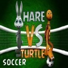 Med den aktuella spel Aircraft combat för Android ladda ner gratis Hare vs turtle soccer till den andra mobiler eller surfplattan.