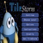 Med den aktuella spel Physics trials: Racing för Android ladda ner gratis Tile Storm till den andra mobiler eller surfplattan.