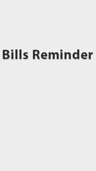 Ladda ner Bills Reminder till Android gratis.