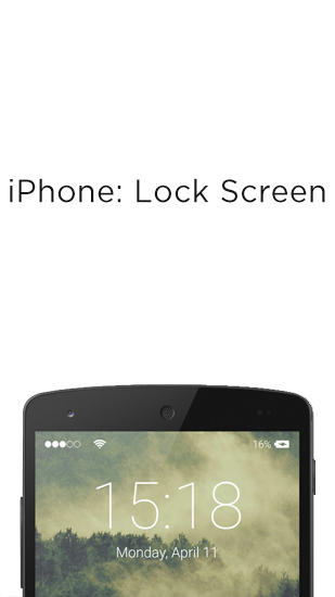 iPhone: Lock Screen gratis appar att ladda ner på Android 4.1. .a.n.d. .h.i.g.h.e.r mobiler och surfplattor.