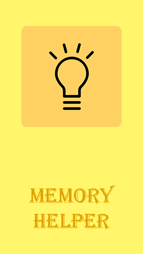 Ladda ner Memory helper: To do list notepad till Android gratis.