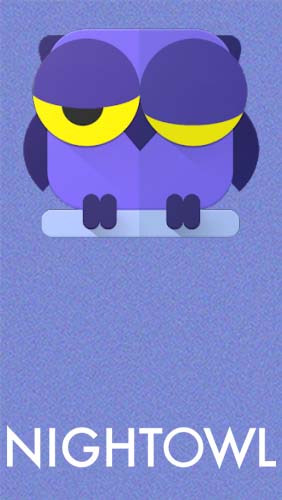 Ladda ner Night owl - Screen dimmer & night mode till Android gratis.