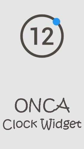 Ladda ner Onca clock widget till Android gratis.