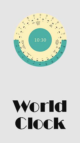 Ladda ner World clock till Android gratis.