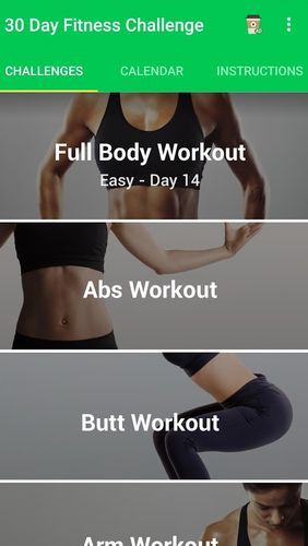 30 day fitness challenge - Workout at home