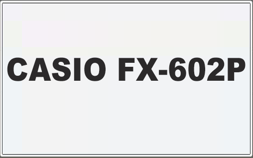CASIO FX602P gratis appar att ladda ner på Android-mobiler och surfplattor.