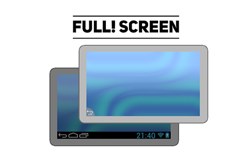 Full! screen gratis appar att ladda ner på Android 3.1 mobiler och surfplattor.