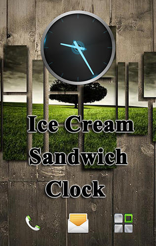 Ice cream sandwich clock gratis appar att ladda ner på Android 1.5 mobiler och surfplattor.