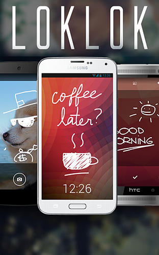 LokLok: Draw on a lock screen gratis appar att ladda ner på Android 4.0 mobiler och surfplattor.